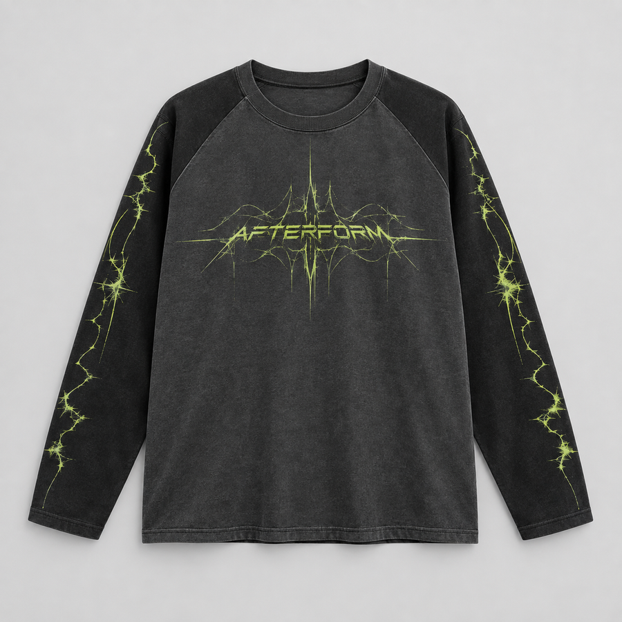 Acid Trace Raglan Long Sleeve