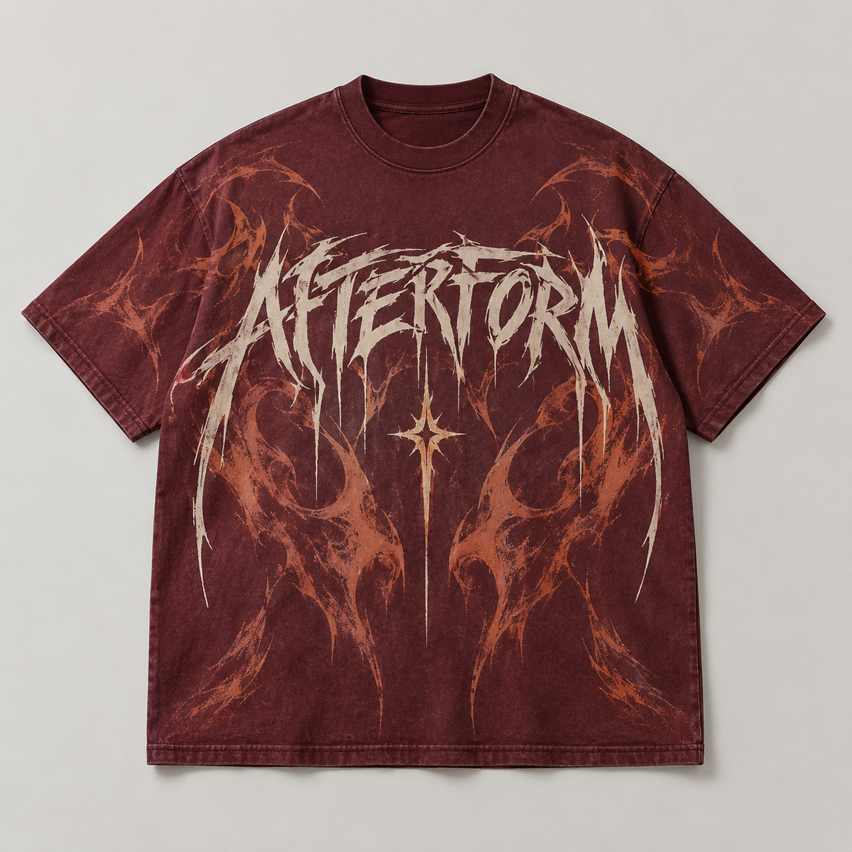 Burnout Script Tee