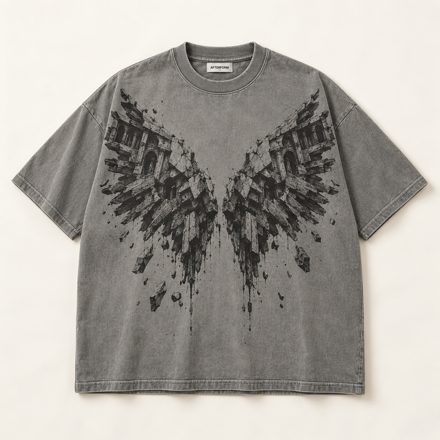 Concrete Wings Tee