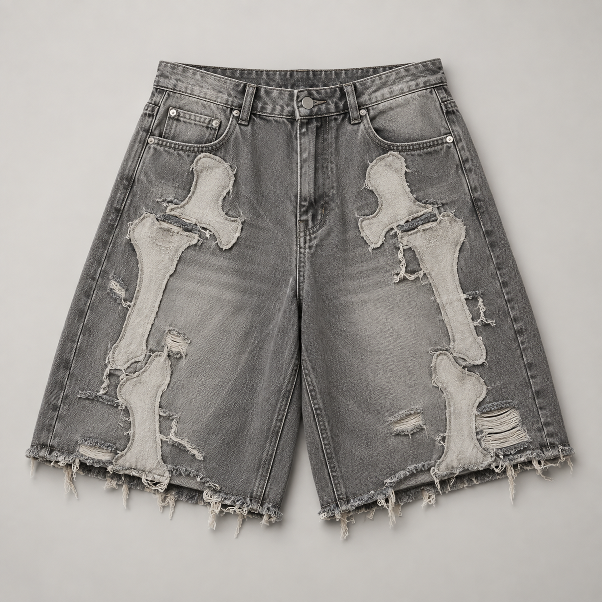 Ghost Denim Shorts