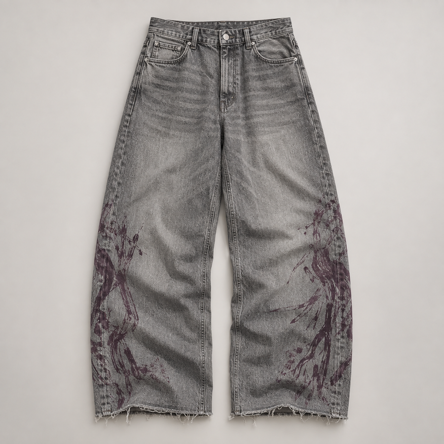 Ghost Hem Jeans