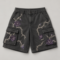 Night Garden Cargo Shorts