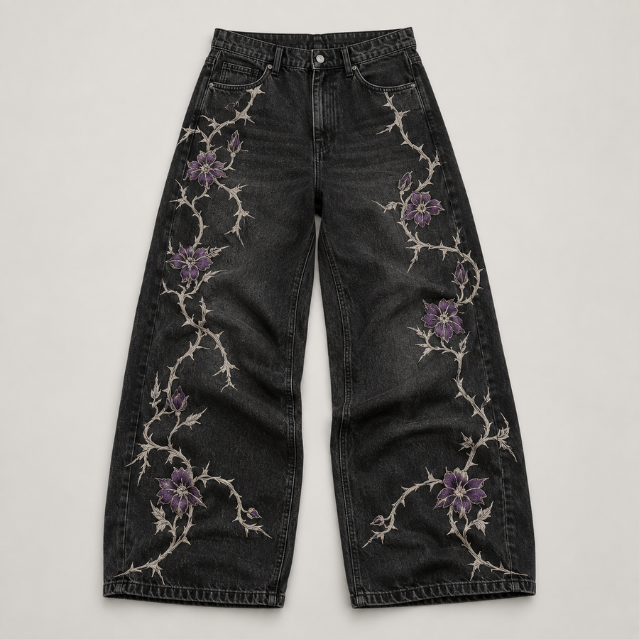 Night Garden Denim