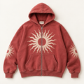 Solar Wash Zip Hoodie