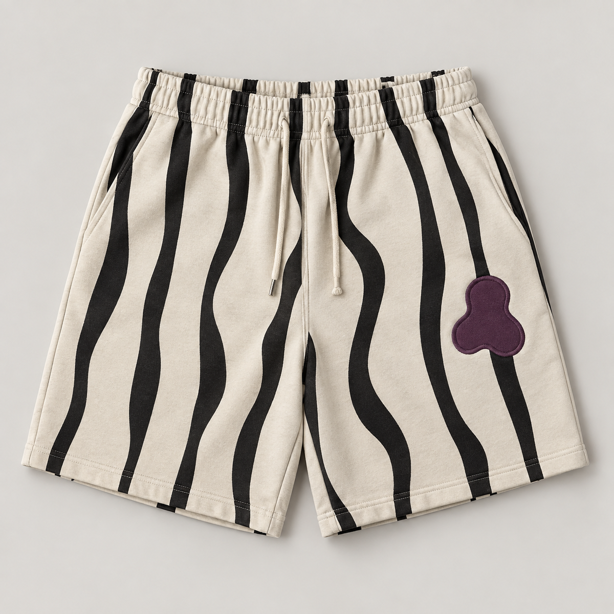 Static Stripe Shorts