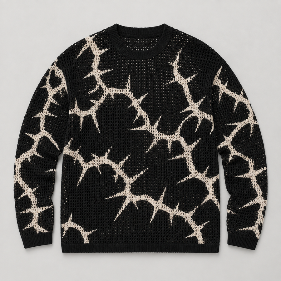 Thorn Mesh Long Sleeve