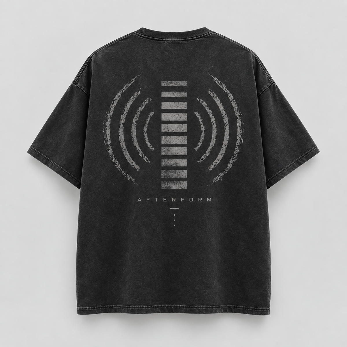 Ash Signal Backprint Tee