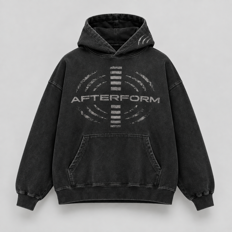 Ash Signal Pullover Hoodie