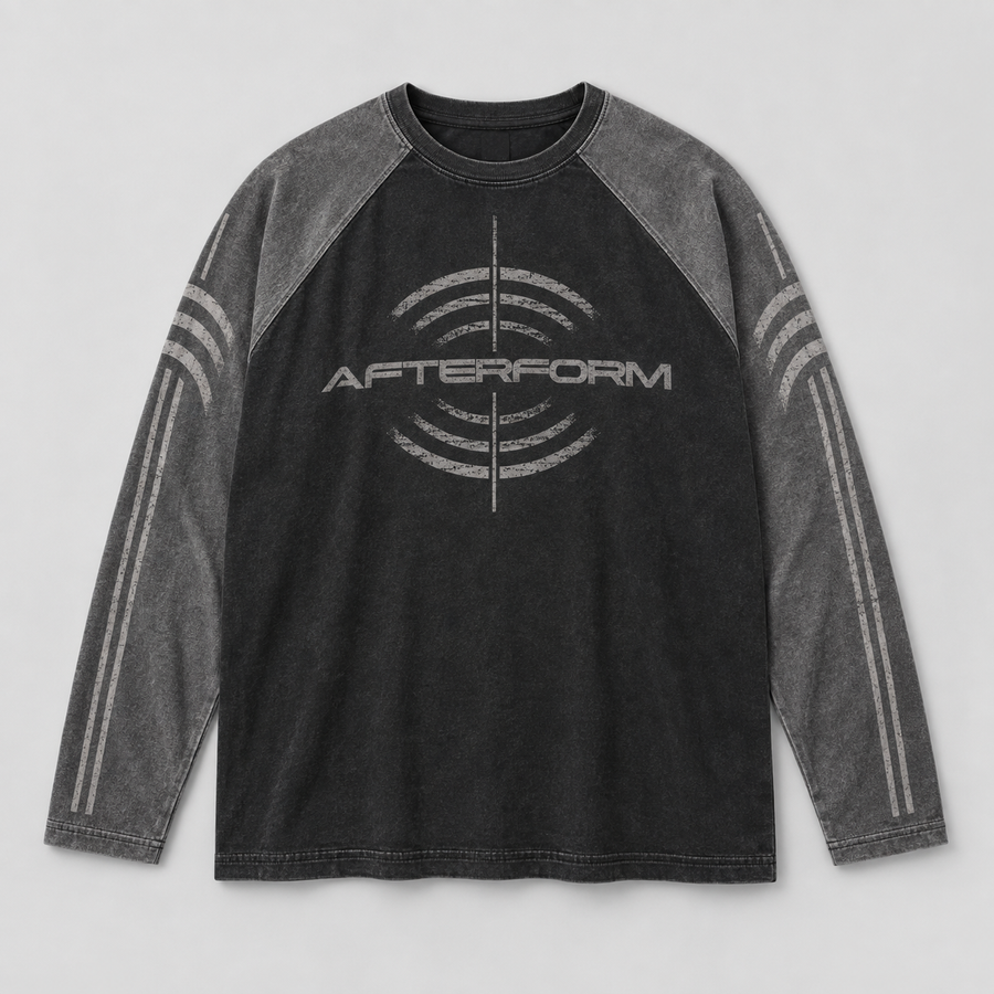 Ash Signal Raglan Long Sleeve