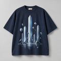 Blue Obelisk Box Tee