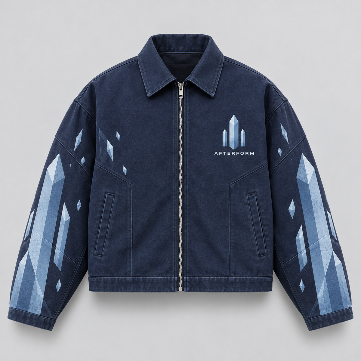 Blue Obelisk Panel Jacket