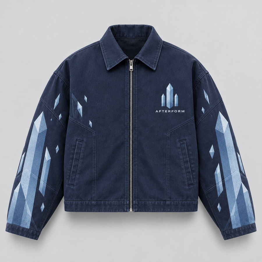 Blue Obelisk Panel Jacket
