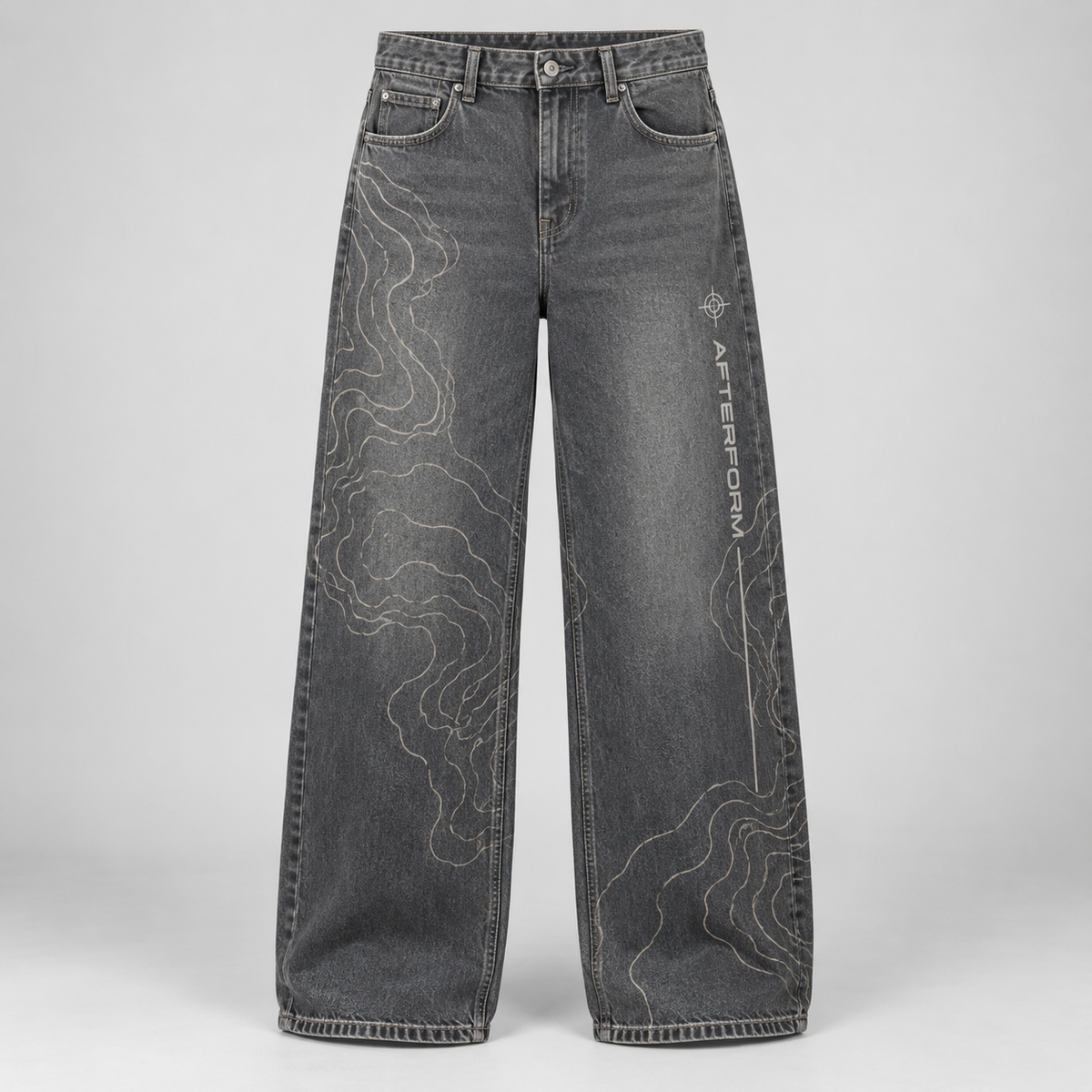 Cinder Atlas Wide Jeans