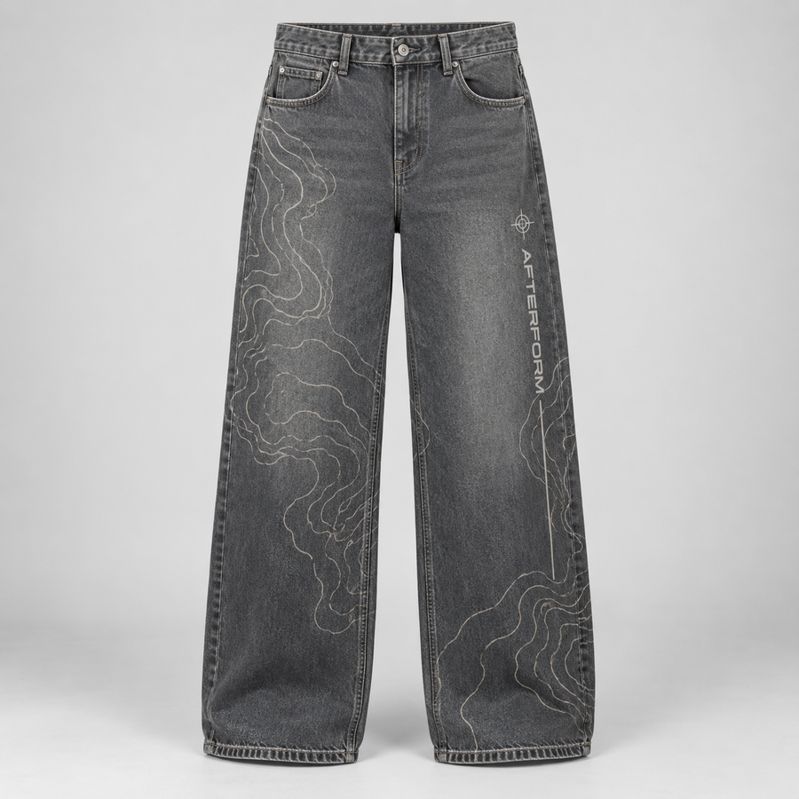 Cinder Atlas Wide Jeans