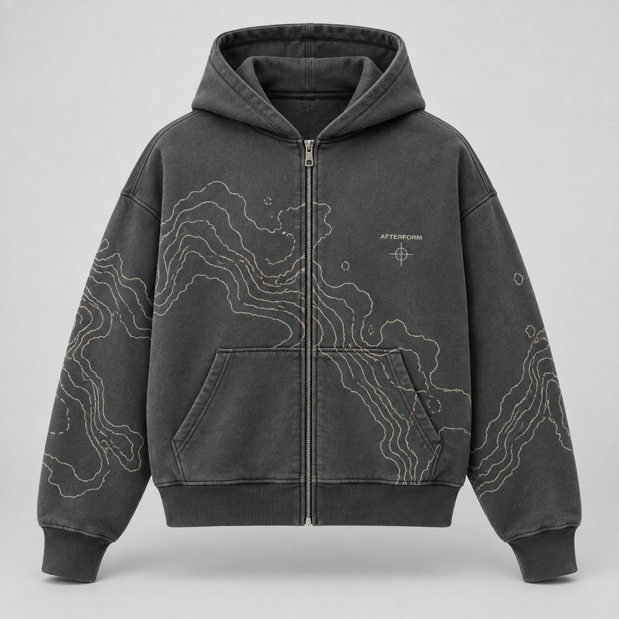 Cinder Atlas Zip Hoodie