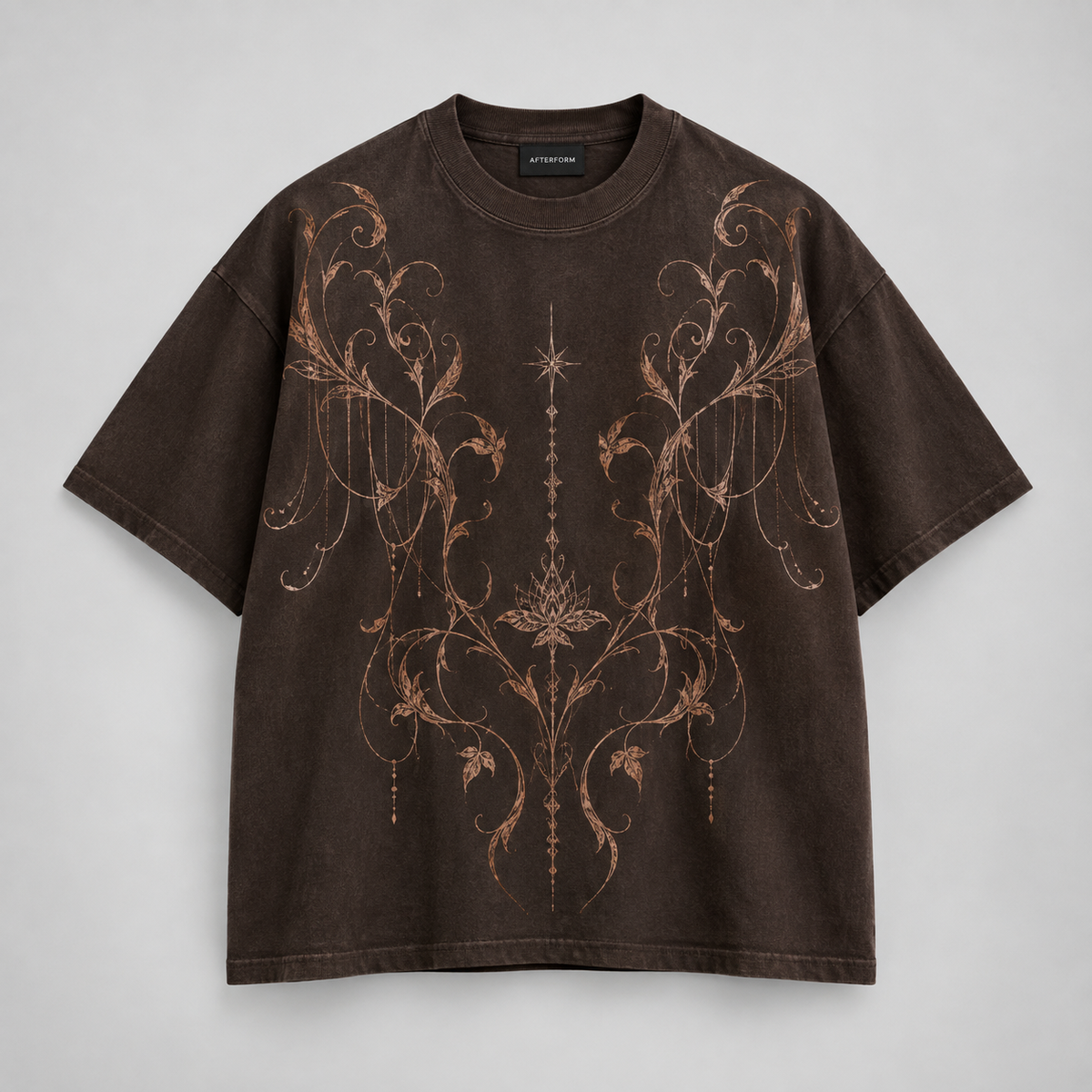Copper Veil Box Tee