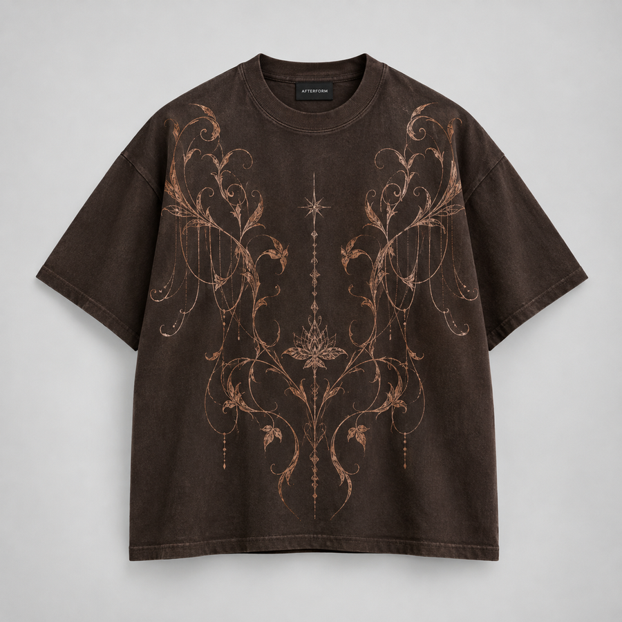 Copper Veil Box Tee