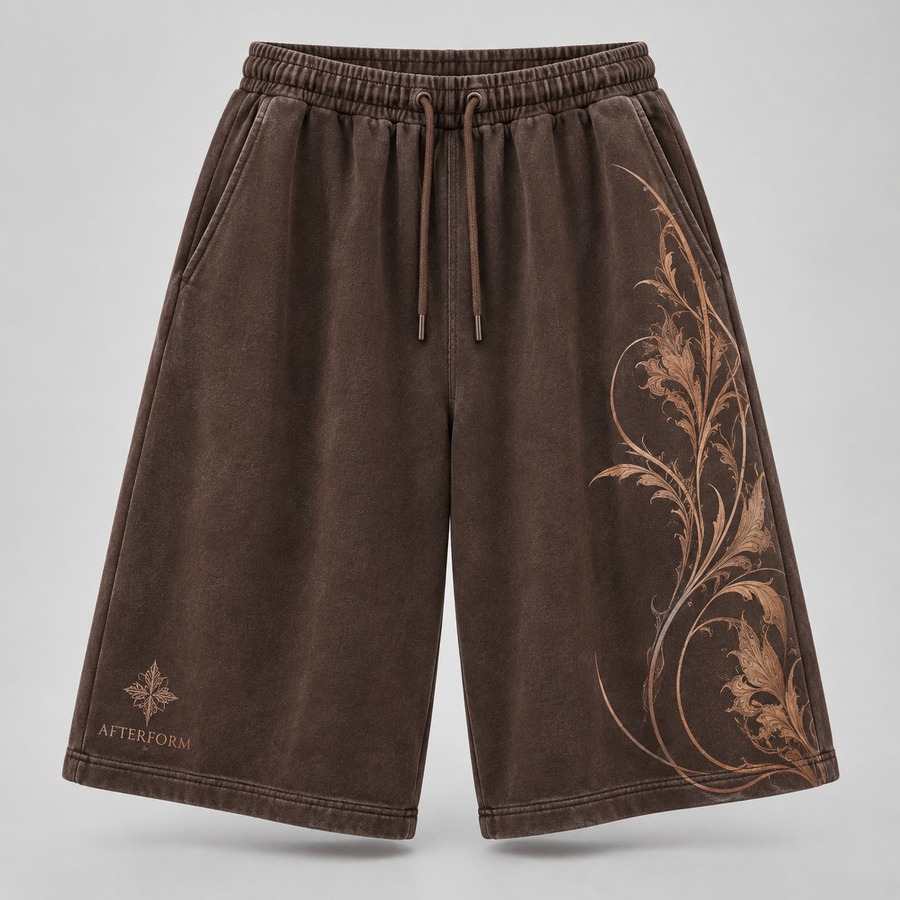 Copper Veil Court Shorts