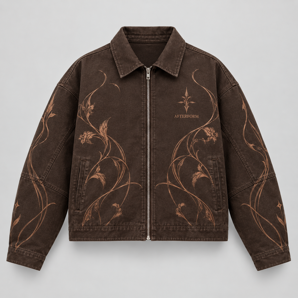 Copper Veil Panel Jacket
