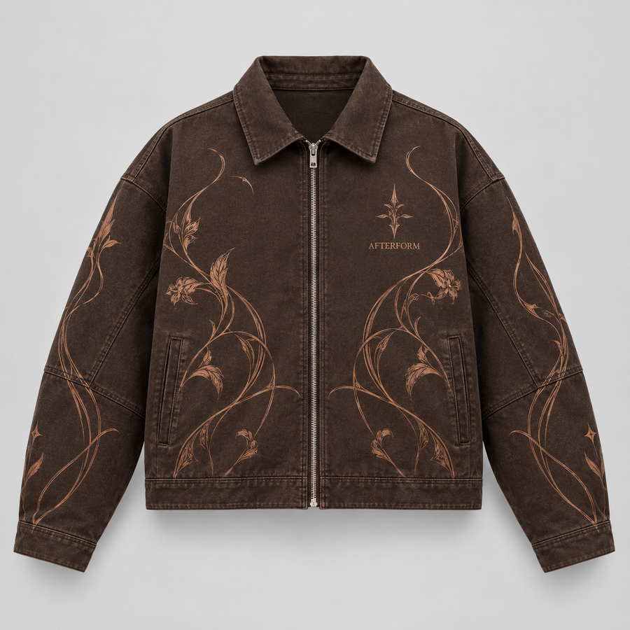 Copper Veil Panel Jacket