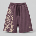 Dusk Mosaic Court Shorts