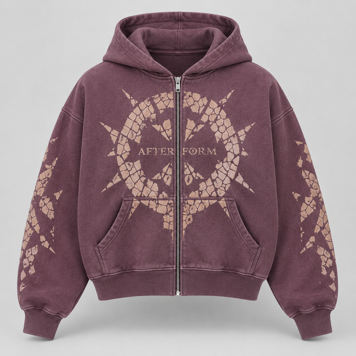 Dusk Mosaic Zip Hoodie