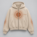 Hollow Sun Zip Hoodie