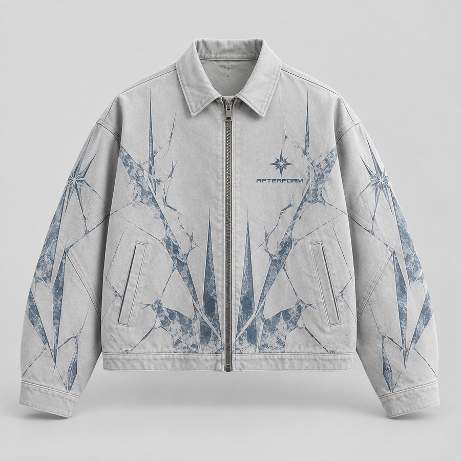 Ice Fracture Panel Jacket