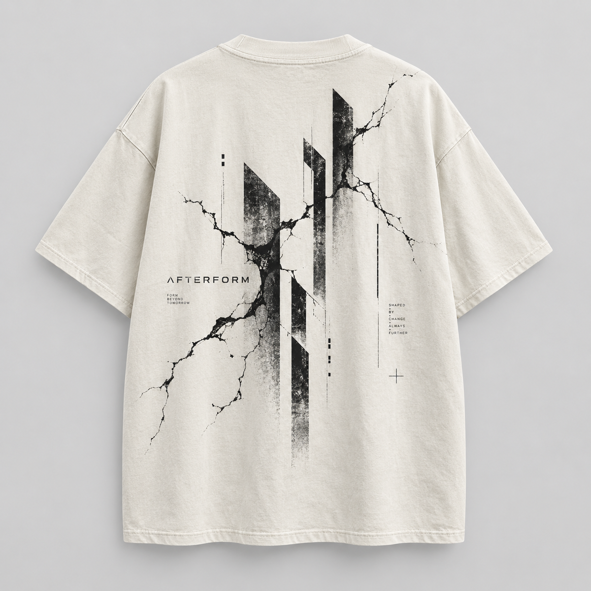 Ivory Rift Backprint Tee