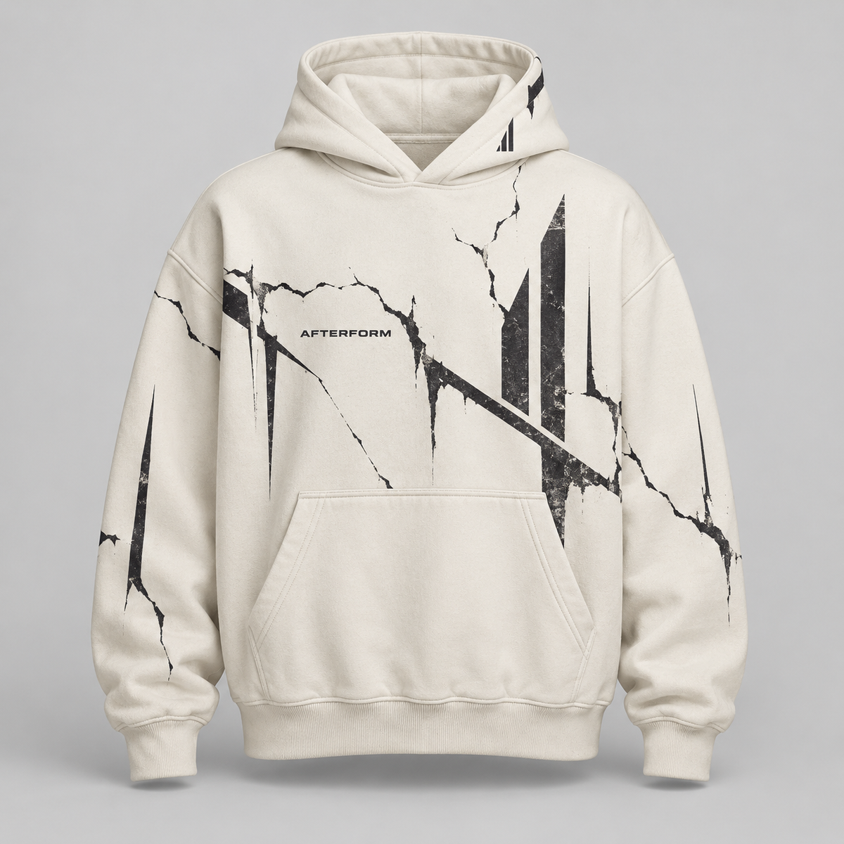 Ivory Rift Pullover Hoodie
