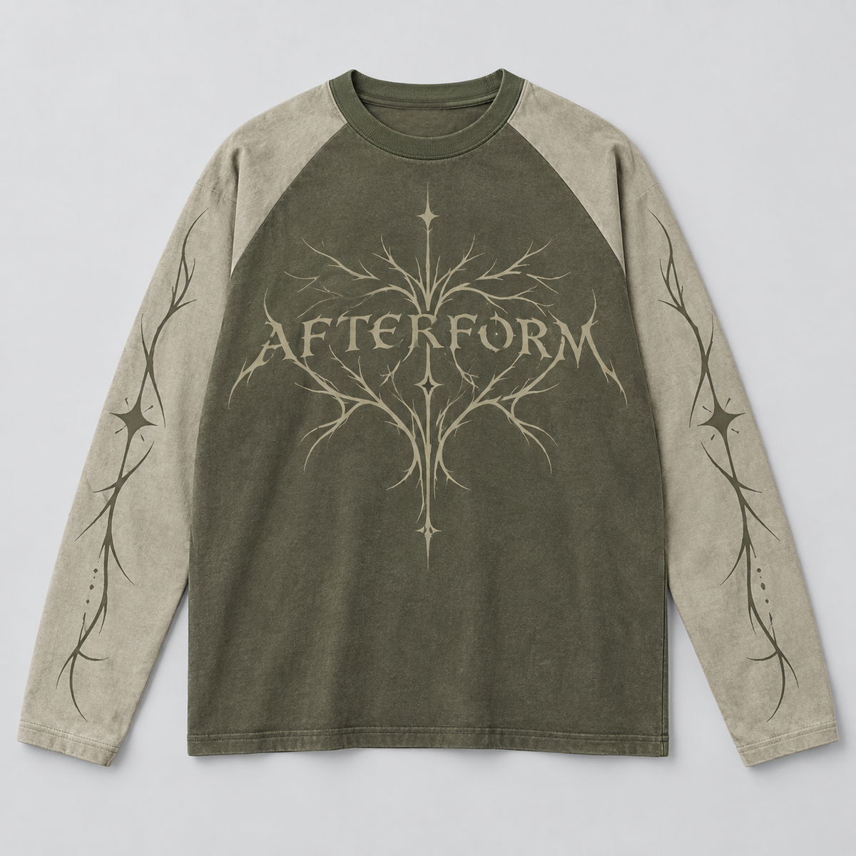 Moss Cipher Raglan Long Sleeve