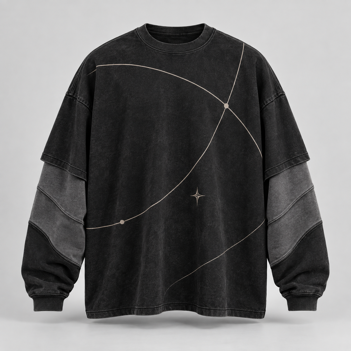 Night Meridian Layered Jersey