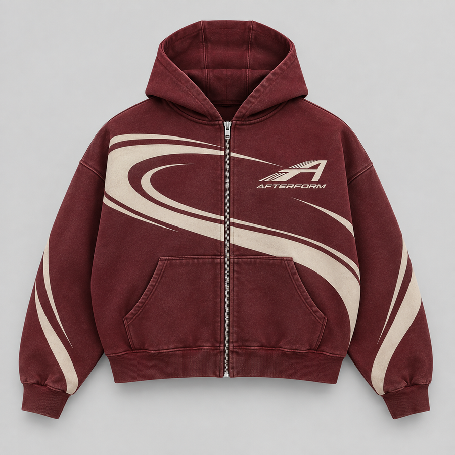 Redline Vector Zip Hoodie