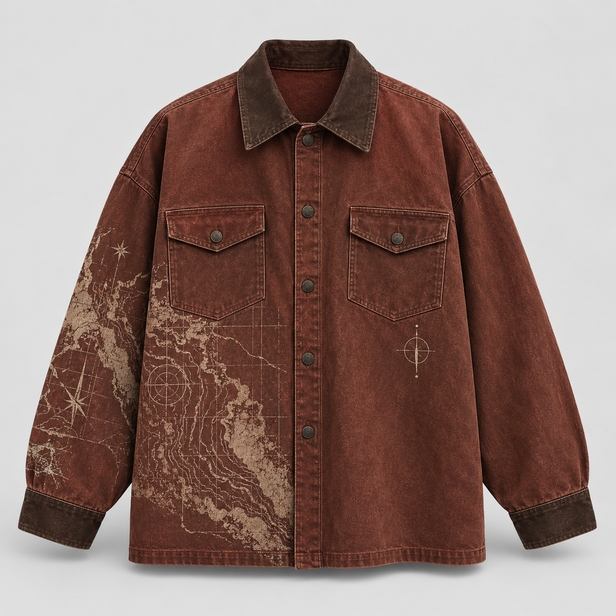 Rust Archive Overshirt