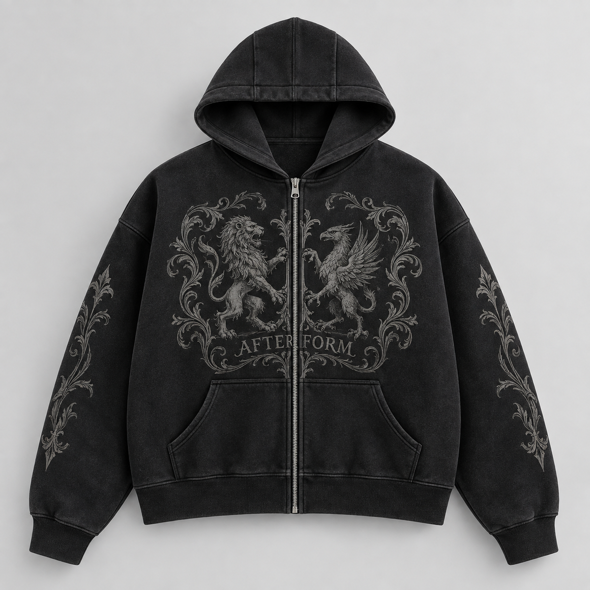 Sable Crest Zip Hoodie