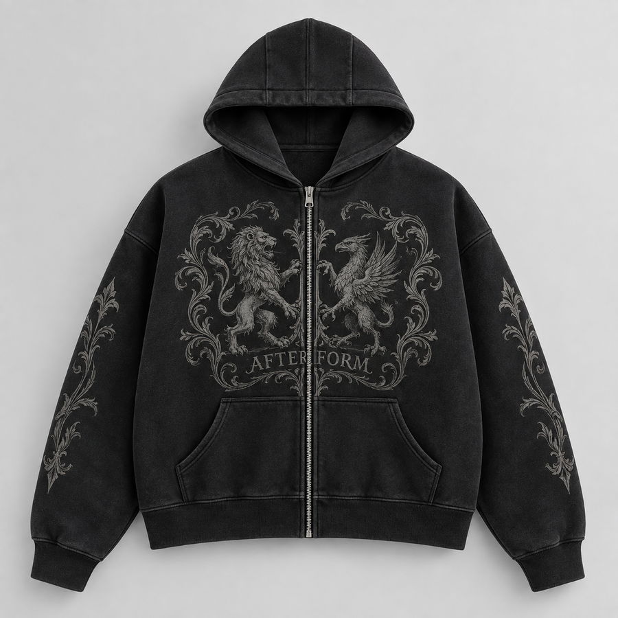 Sable Crest Zip Hoodie