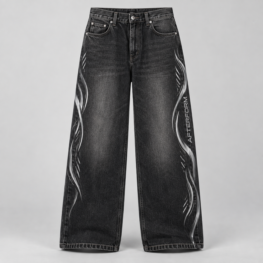 Silver Current Wide Jeans
