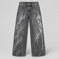 Storm Glyph Wide Jeans
