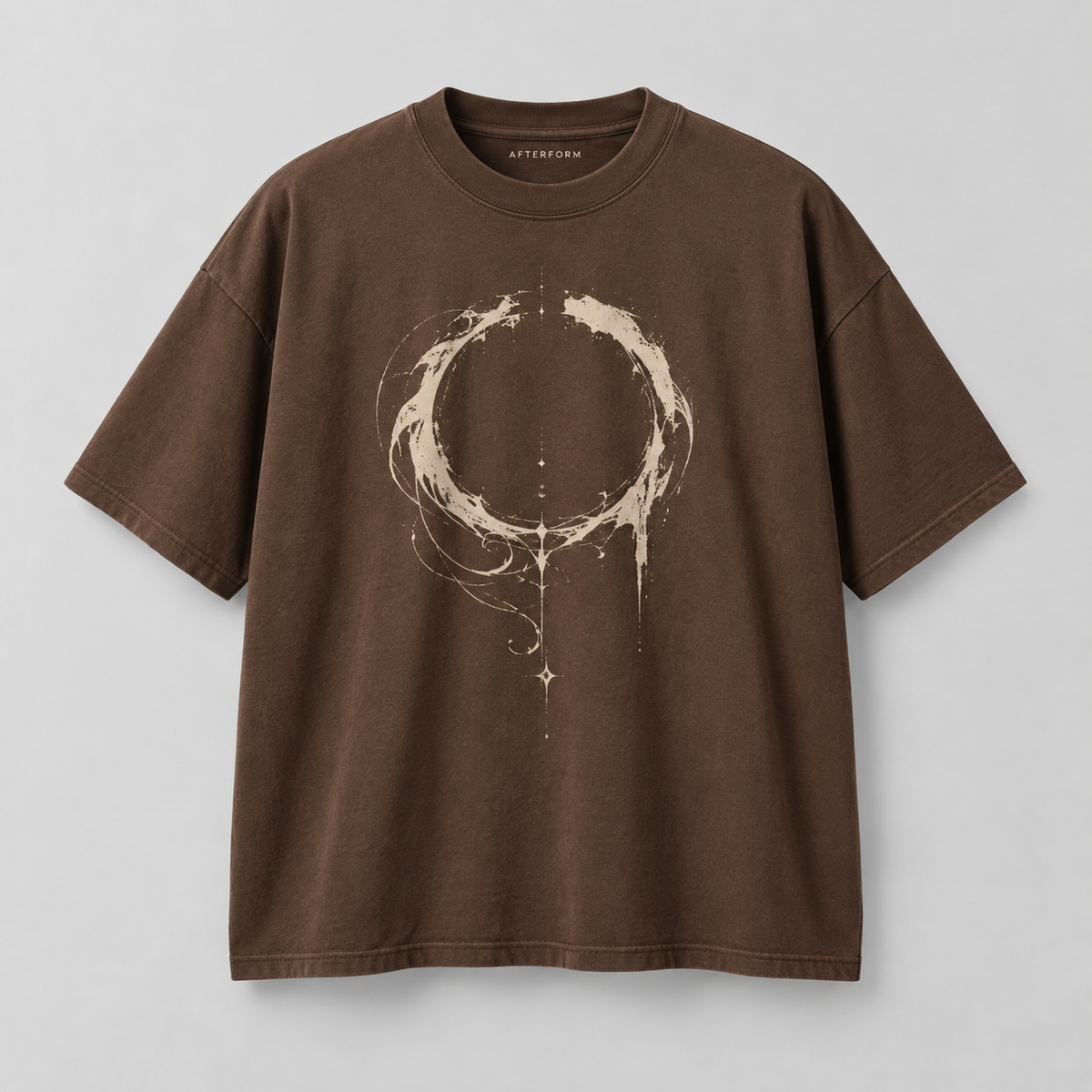 Umber Halo Box Tee
