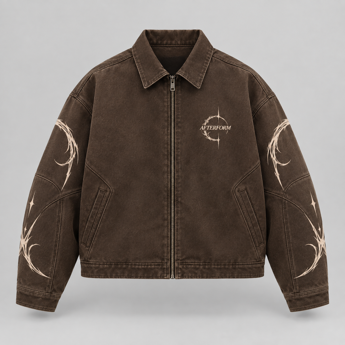 Umber Halo Panel Jacket