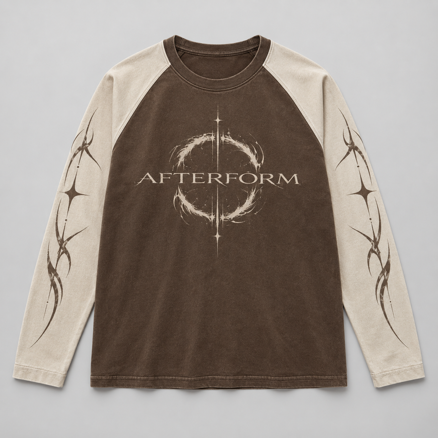 Umber Halo Raglan Long Sleeve