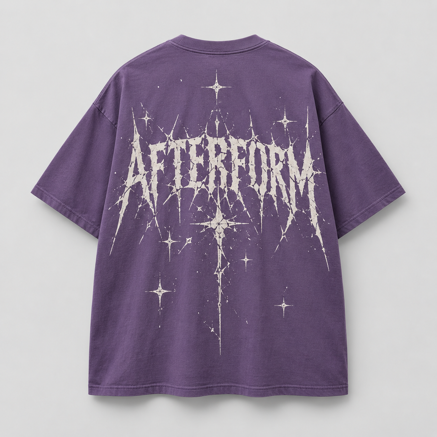 Violet Wreck Backprint Tee