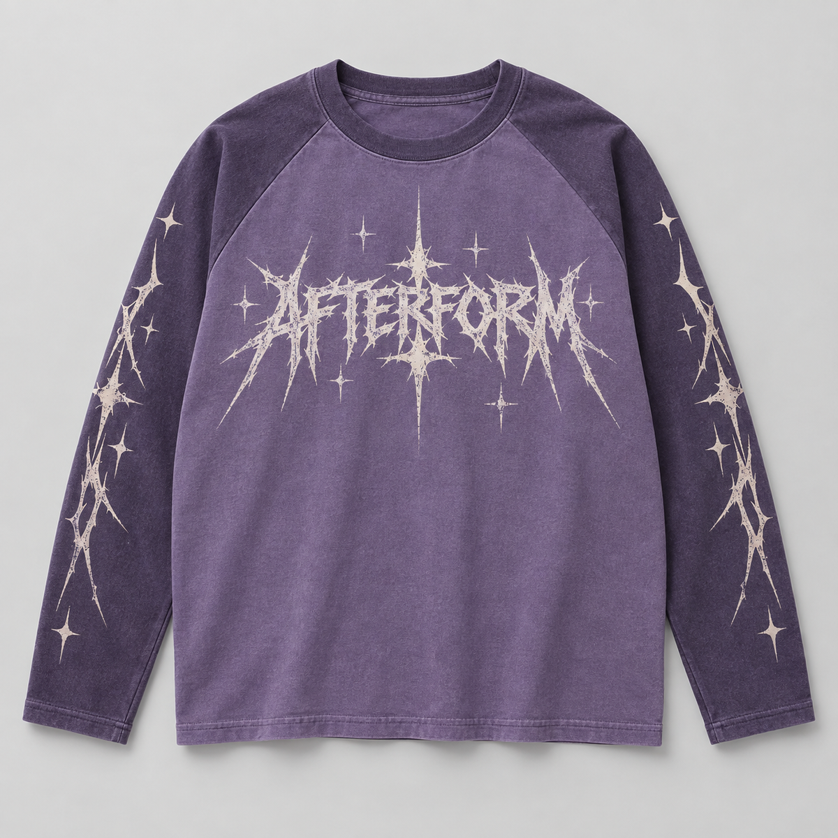 Violet Wreck Raglan Long Sleeve